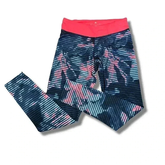 Adidas Climalite Ultimate Women's Multicolor Leggings Tights Size S - Picture 1 of 7